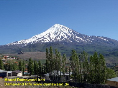 Volcano Damavand Iran