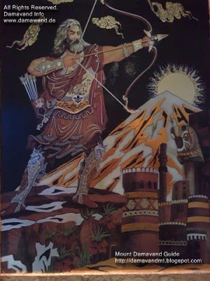 Damavand Mythology, Heroic Archer Arash the Archer - Arash the Archer, Arash Kamangir or Arash Tirandaz