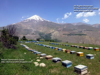 Mount Damavand Iran - June 2015