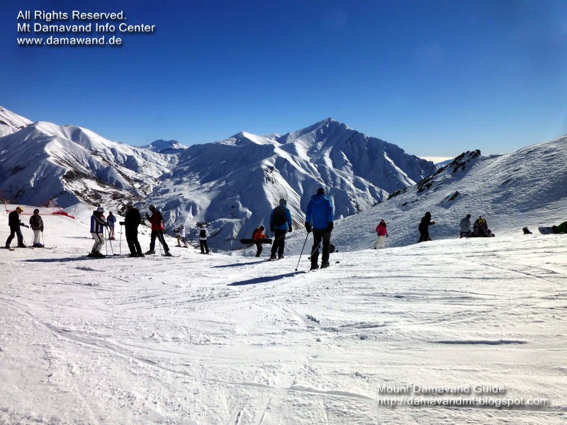 Ski Resort Darbandsar, Iran