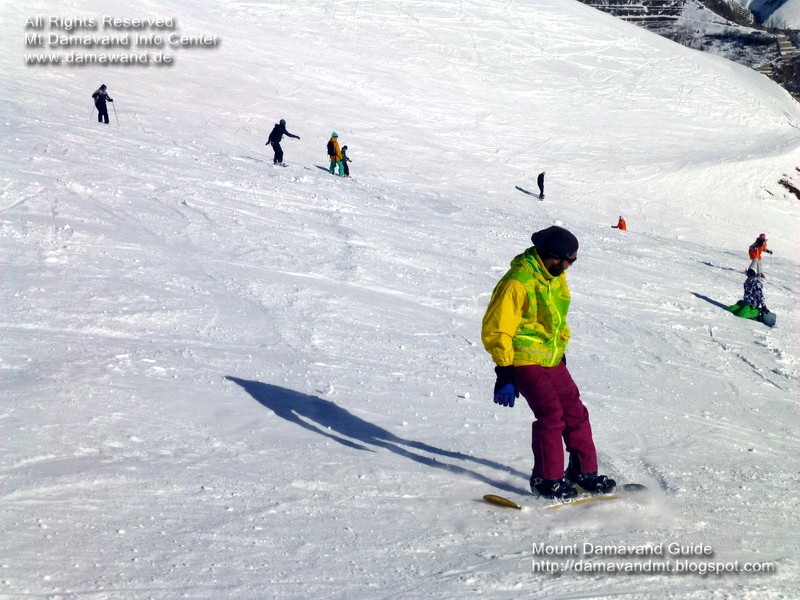 Ski Resort Darbandsar, Iran