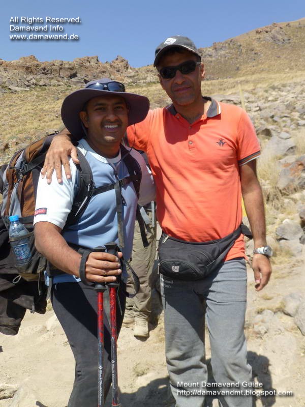 Dharmesh Dhaya and Amir Manian, Damawand Mountain Iran