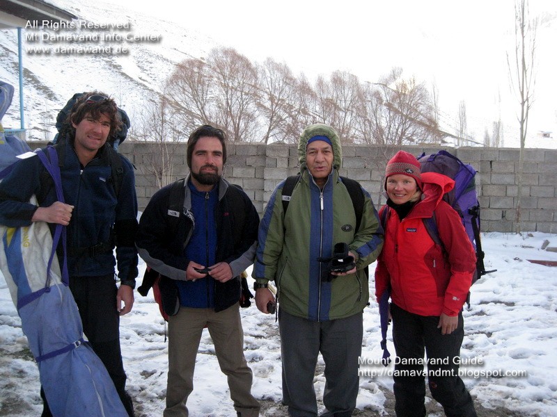 Lasem Ski, Preparation for Damavand Iran