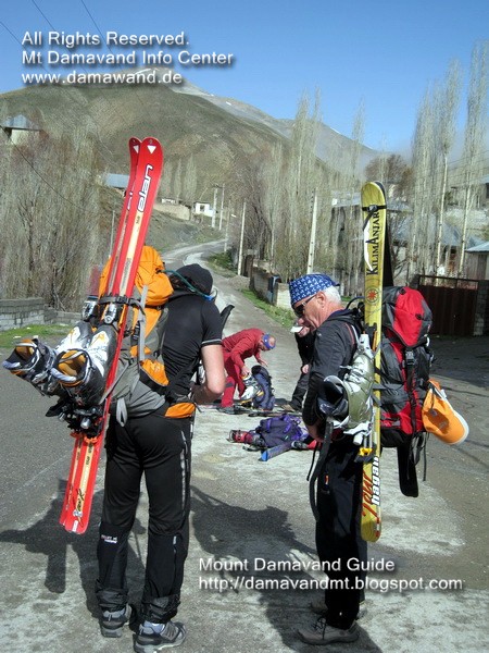 Lasem Ski Resort near Damavand Iran