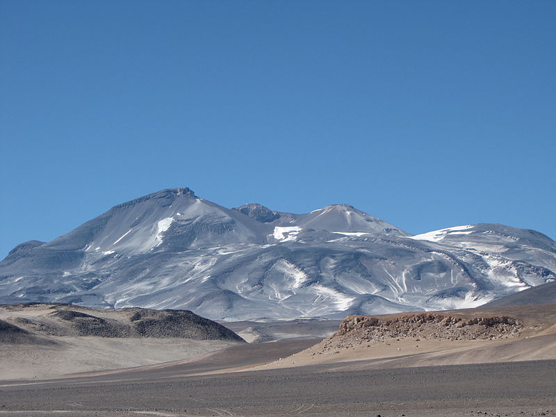 Nevado Ojos del Salado, The highest volcano in the volcanic seven summits