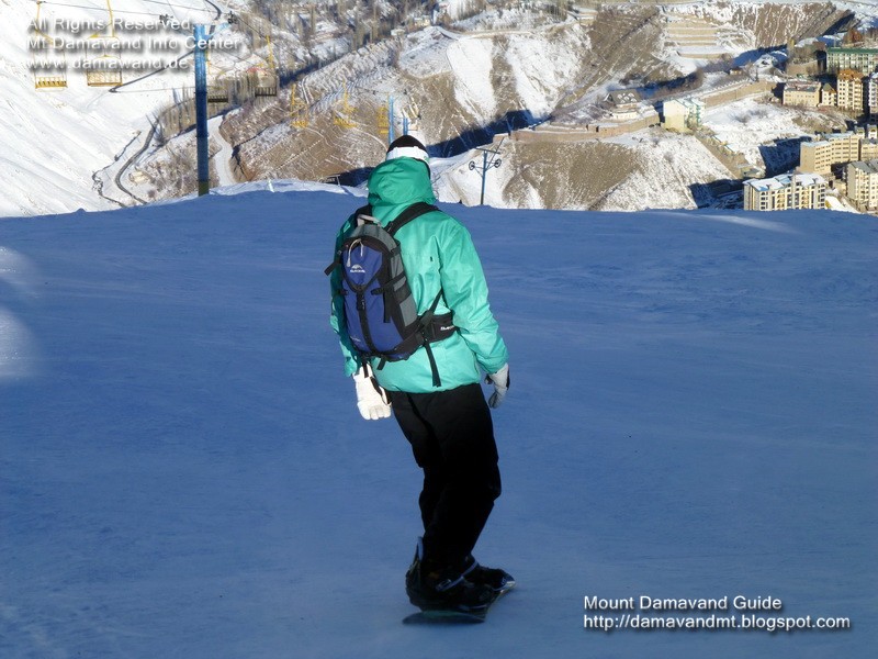Ski Resort Shemshak Near Tehran, Iran