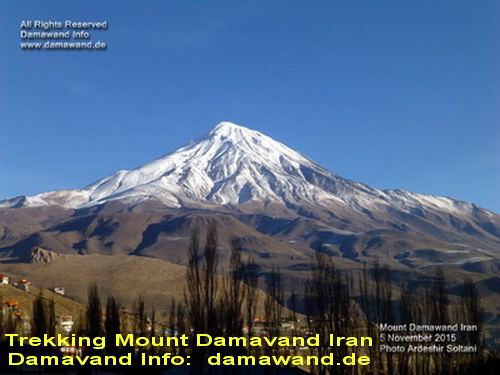 Trekking Damavand Mountain, Iran