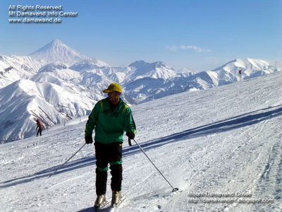 Ski Tour Guide Mt. Doberar and Mt. Damavand, Iran
