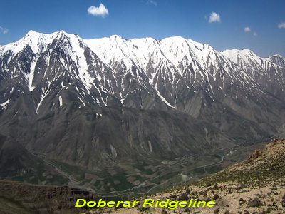 Ski Tour Guide Mount Doberar Ridgeline, Iran