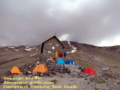 Mt. Damavand West trekking route, hiking trail and footpath