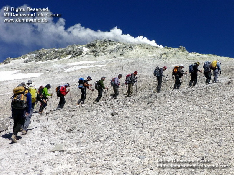 Damavand Iran Trekking Tour