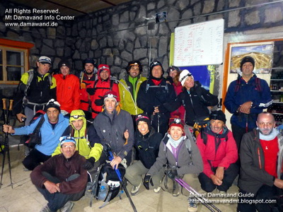 Mount Damavand Camp 3 - Bargah Sevom New Hut