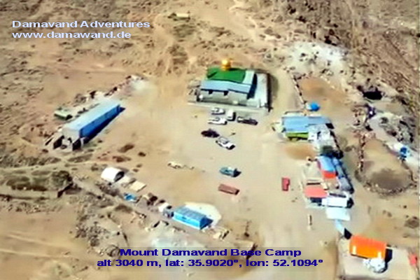 Mount Damavand Base Camp 2 – Mosque and Shelter at Goosfand Sara, Altitude 3040 m