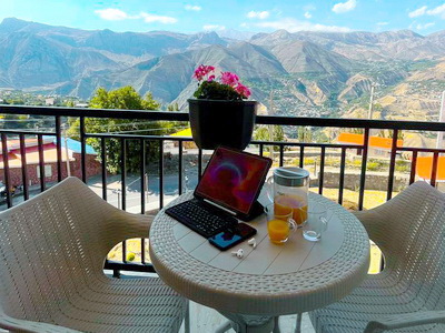 Charming local houses and guesthouses near Mount Damavand offering warm hospitality to hikers and nature lovers