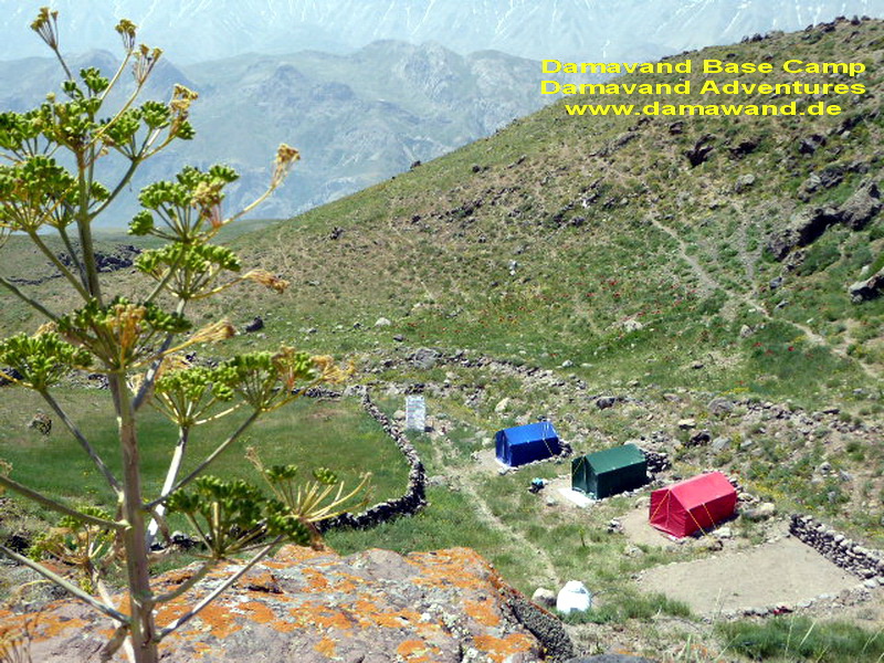 Damavand Base Camp – Goosfand Sara Private Tenting Area